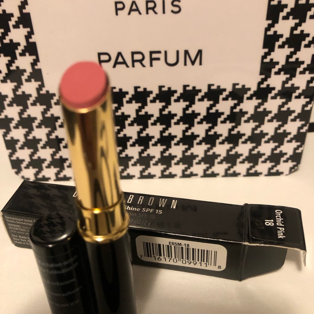 Bobbi Brown Orchid Pink 18 Treatment Lip Shine SPF 15 lip lipstick Rare